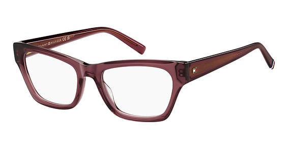 Tommy Hilfiger TH 2231 - Burgundy, Acetate, Rectangle frame