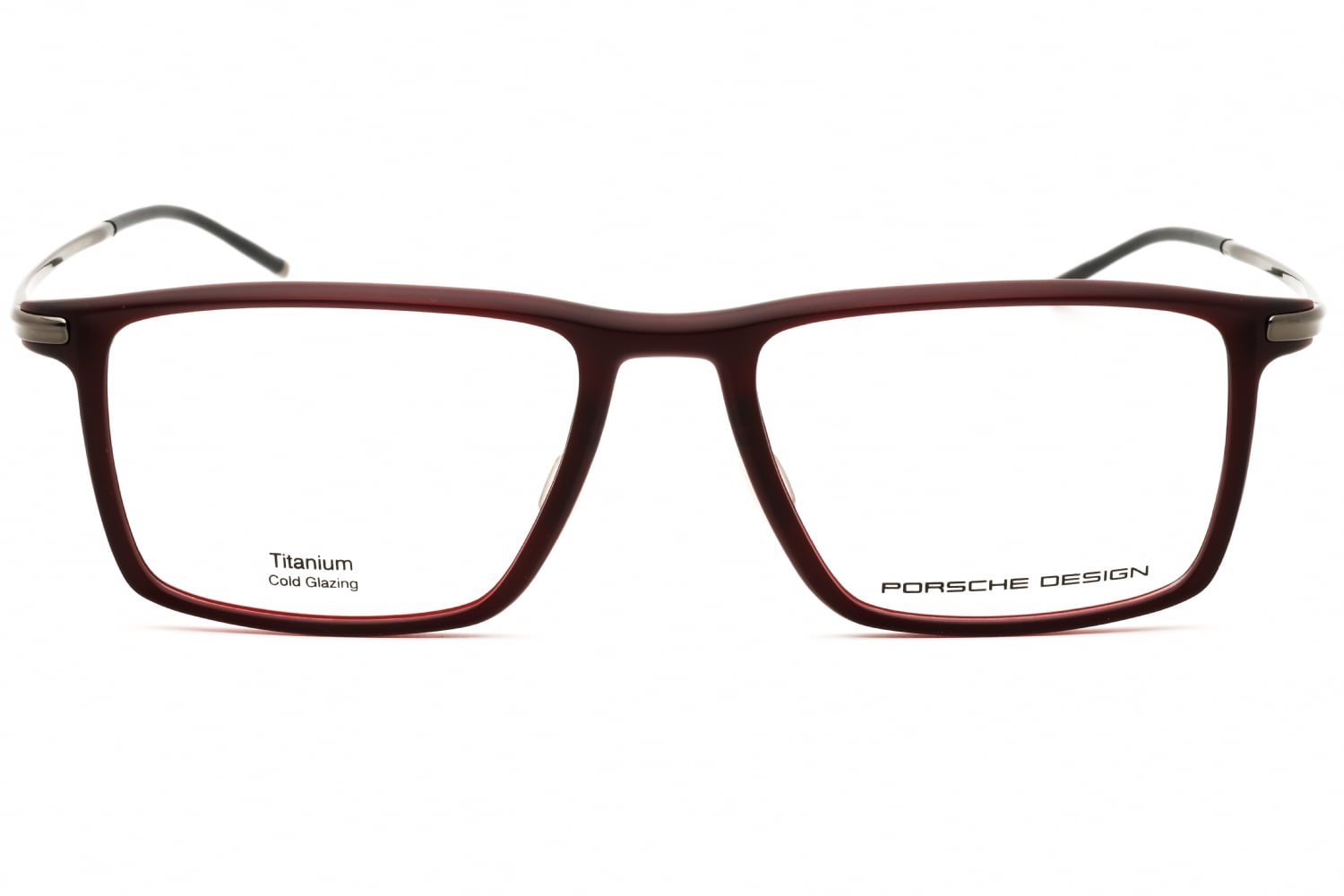 Porsche P8363 - RED, Titanium, Rectangle frame