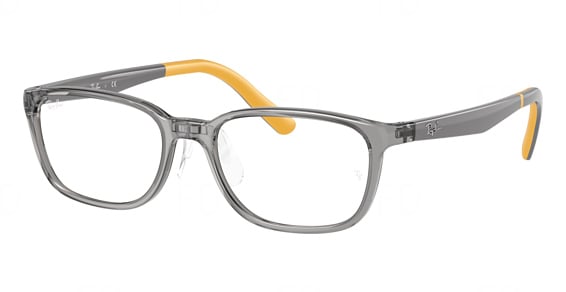 Ray-Ban RY1617D - Transparent Grey, Acetate, Oval frame