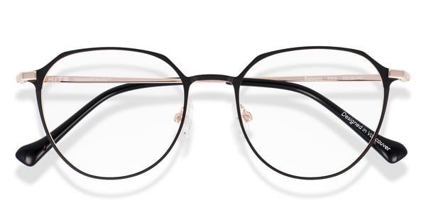 KITS Balsam - Black Rose Gold, Metal, Round frame