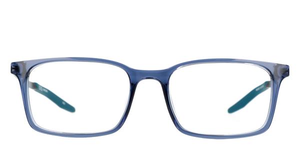 Nike NIKE 7282 - Thunder Blue/Midnight Turqoise, Plastic, Rectangle frame