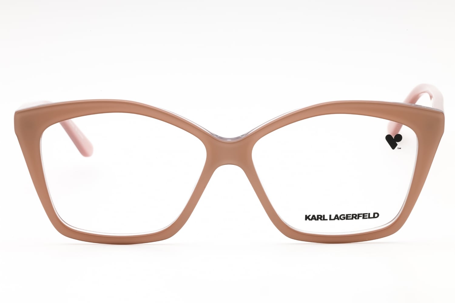 Karl Lagerfeld KL6064 - Camel Trilayer, Acetate, Rectangle frame