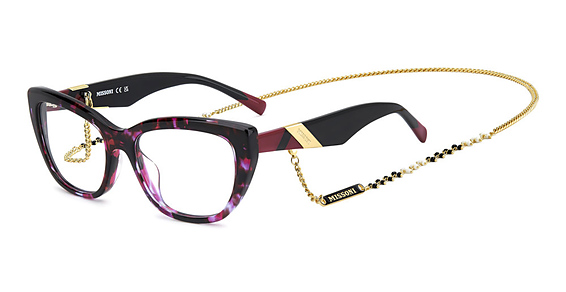 Missoni MIS 0224/G - Fuchsia Havana, Acetate, Rectangle frame