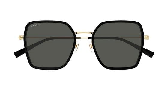 Gucci GG1850SA - Black Gold, Plastic, Rectangle frame