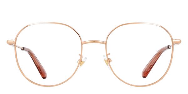 Versace VE1282D - Rose Gold, Stainless Steel, Round frame