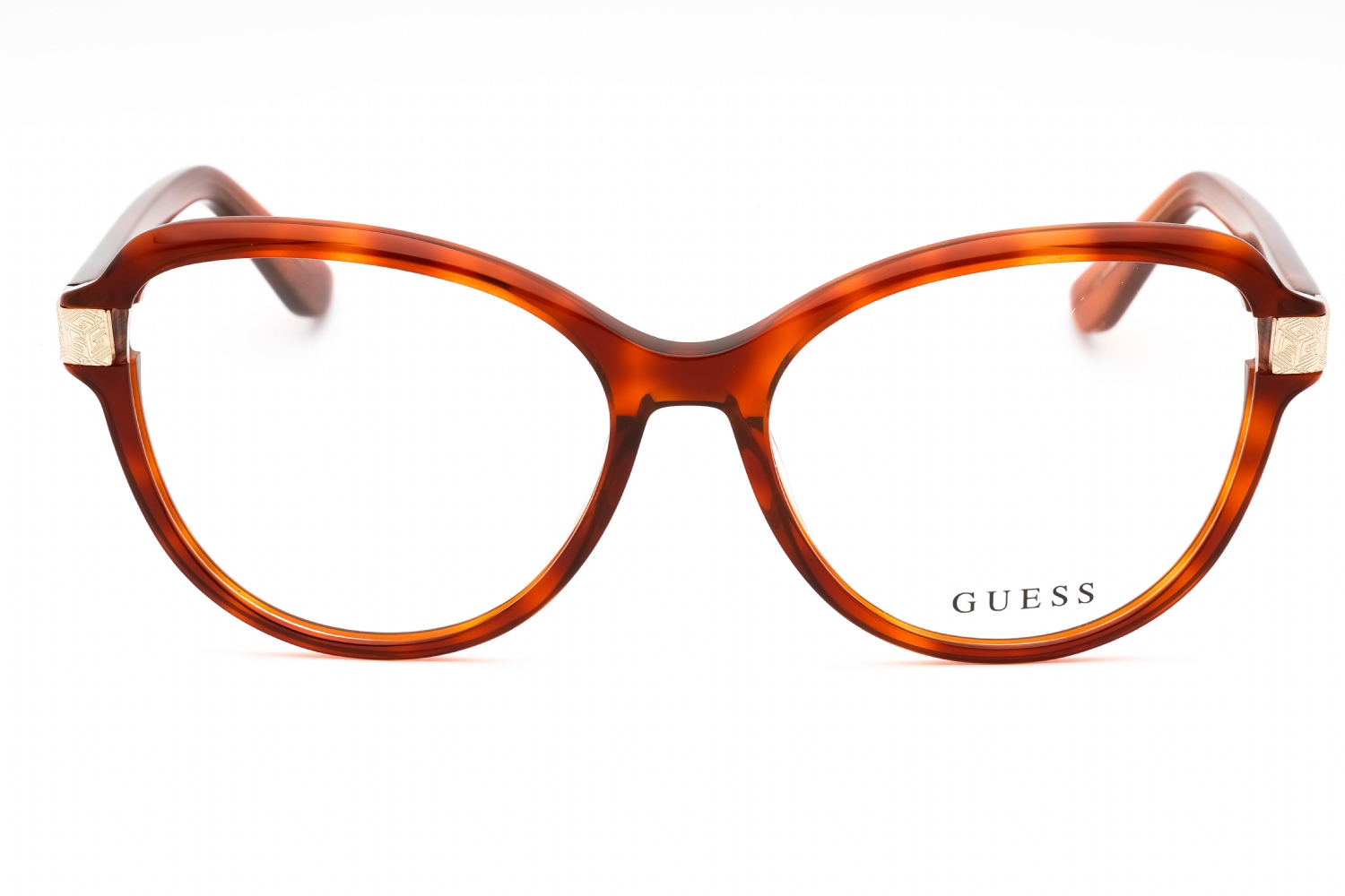 Guess GU2955 - Blonde Havana, Acetate, Cat Eye frame
