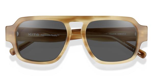 KITS Marley Sun - Grey, Acetate, Aviator frame