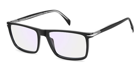 David Beckham DB 1181 - Blk Dkrut, Plastic, Rectangle frame