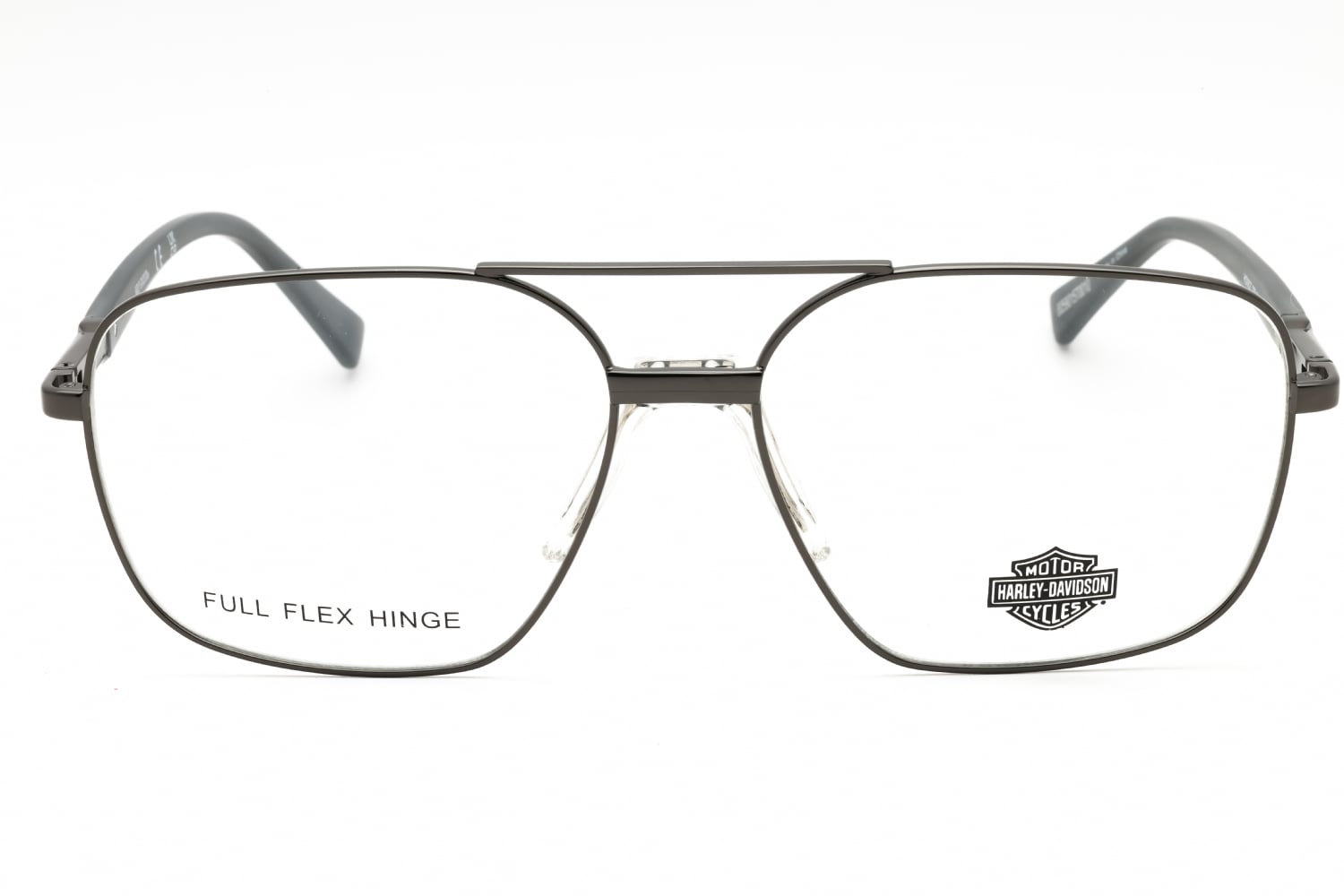 Harley Davidson HD0827 - Shiny Gunmetal, Metal, Rectangle frame