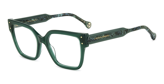 Carolina Herrera HER 0325 - Green, Acetate, Cat Eye frame