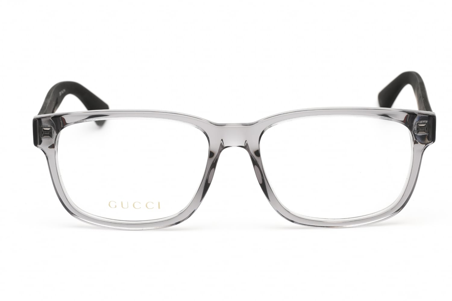Gucci GG0011O - Grey, Mixed Materials, Rectangle frame