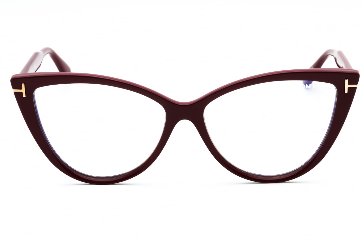 Tom Ford FT5843-B - Pink /other/clear, Acetate, Cat Eye frame