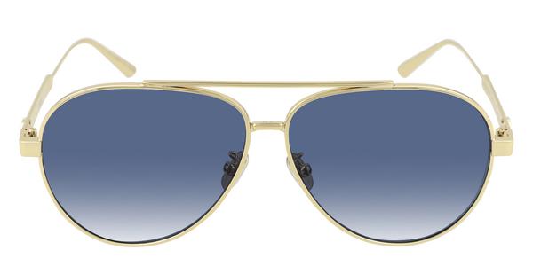 Dior CD40165U - Shiny Gold, Metal, Aviator frame