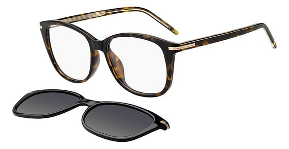 Hugo Boss Boss 1862/G/C - 086lb Hvn, Plastic, Rectangle frame