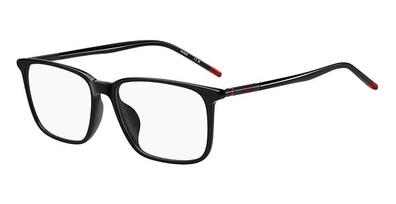 HUGO HG 1349/G - Black, Acetate, Rectangle frame