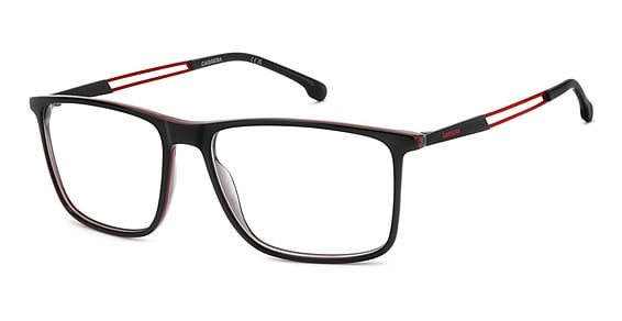 Carrera 8924/US - Black Red, Acetate, Rectangle frame