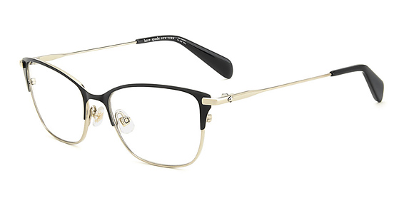 Kate Spade KS Lidia 2/G/T - Black, Other, Rectangle frame