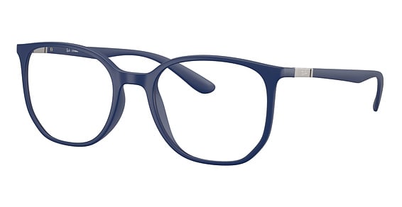 Ray-Ban RX7397 - Sand Blue, Acetate, Oval frame