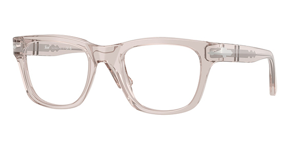 Persol PO3389V CECIL - Transparent Brown Grey, Plastic, Rectangle frame