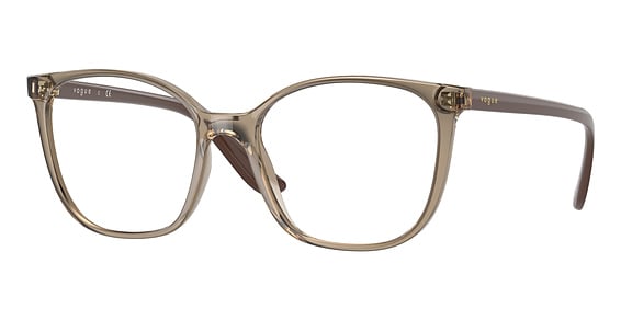 Vogue VO5356 - Transparent Brown, Acetate, Cat Eye frame