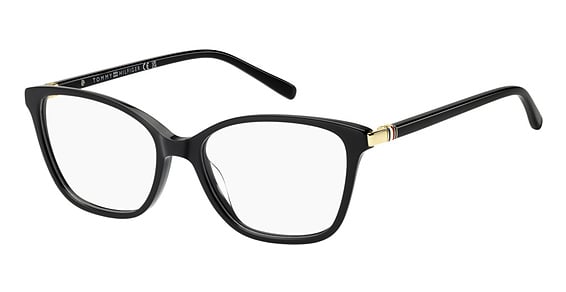Tommy Hilfiger TH 2354 - Black, Acetate, Cat Eye frame