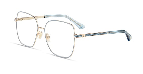 Stuart Weitzman WZN 1004/G - Blue Gold, Stainless Steel, Rectangle frame