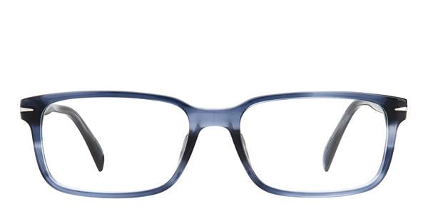 David Beckham DB 1065 - Grey Horn, Acetate, Rectangle frame
