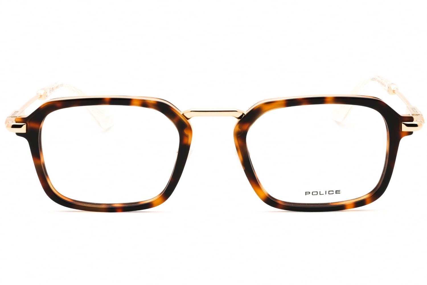 Police VPLL73 - Shiny Rose Gold, Metal, Rectangle frame