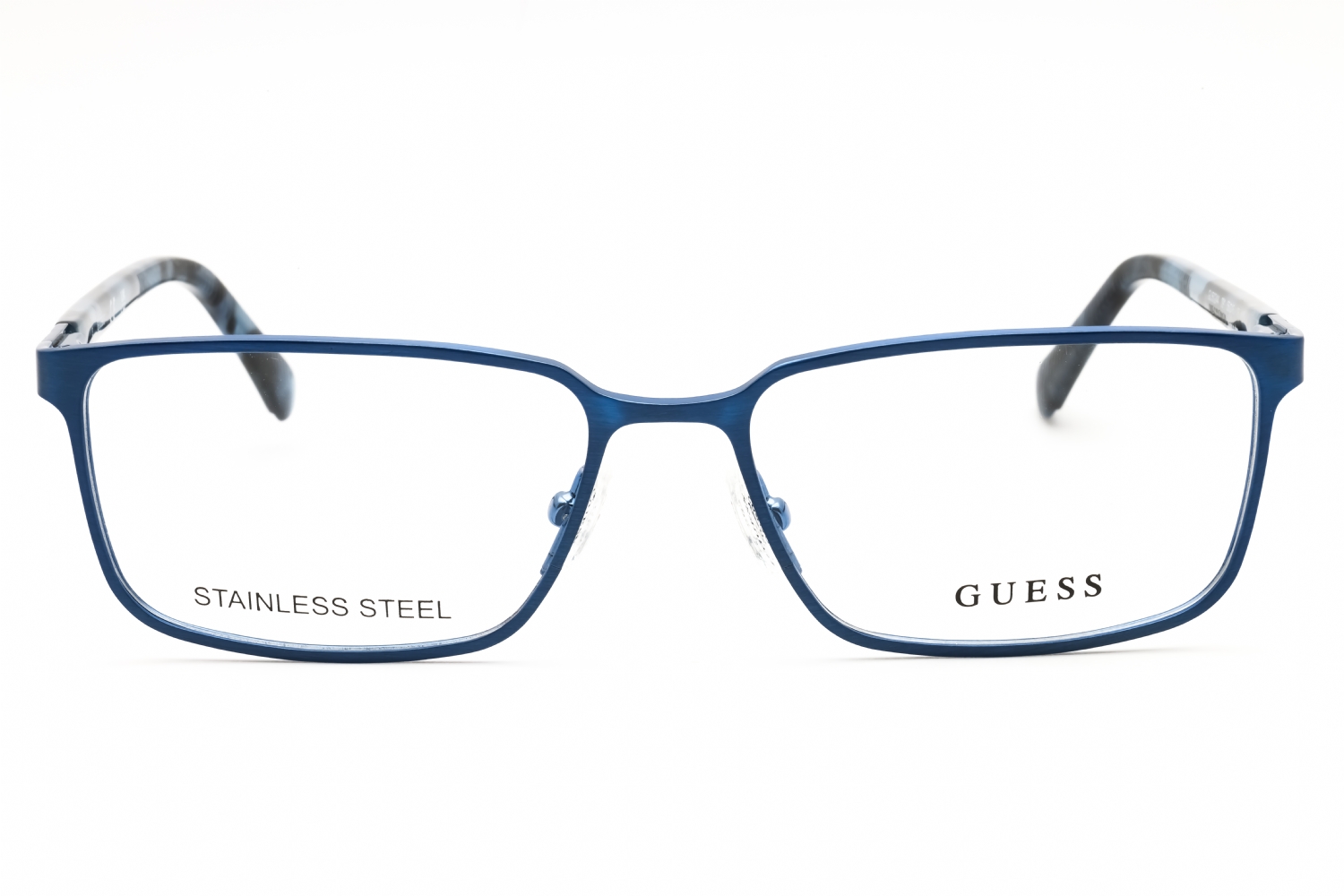 Guess GU50244 - Matte Blue, Acetate, Rectangle frame