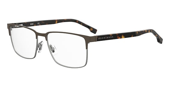Hugo Boss Boss 1301/U - Matte Brown, Stainless Steel, Rectangle frame