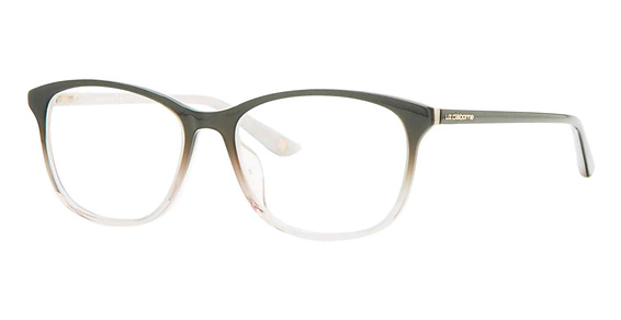 Liz Claiborne L 653 - Shaded Grey Pink, Acetate, Rectangle frame