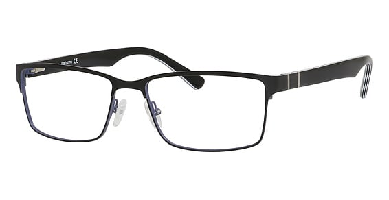 Liz Claiborne CB 219 - Blk Grey M, Metal, Rectangle frame