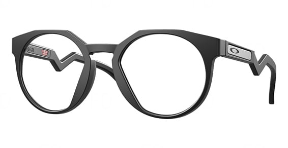 Oakley OX8139A HSTN RX A - Matte Black, Acetate, Round frame