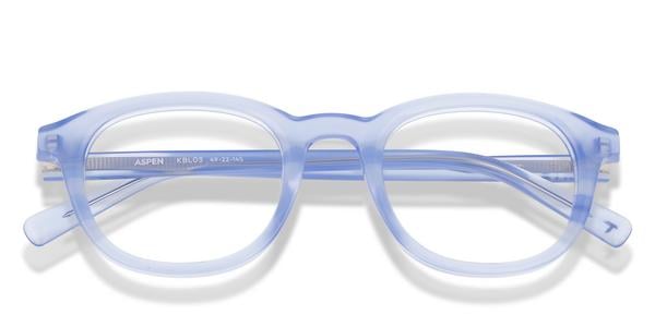 KITS Aspen - Light Blue, Acetate, Round frame