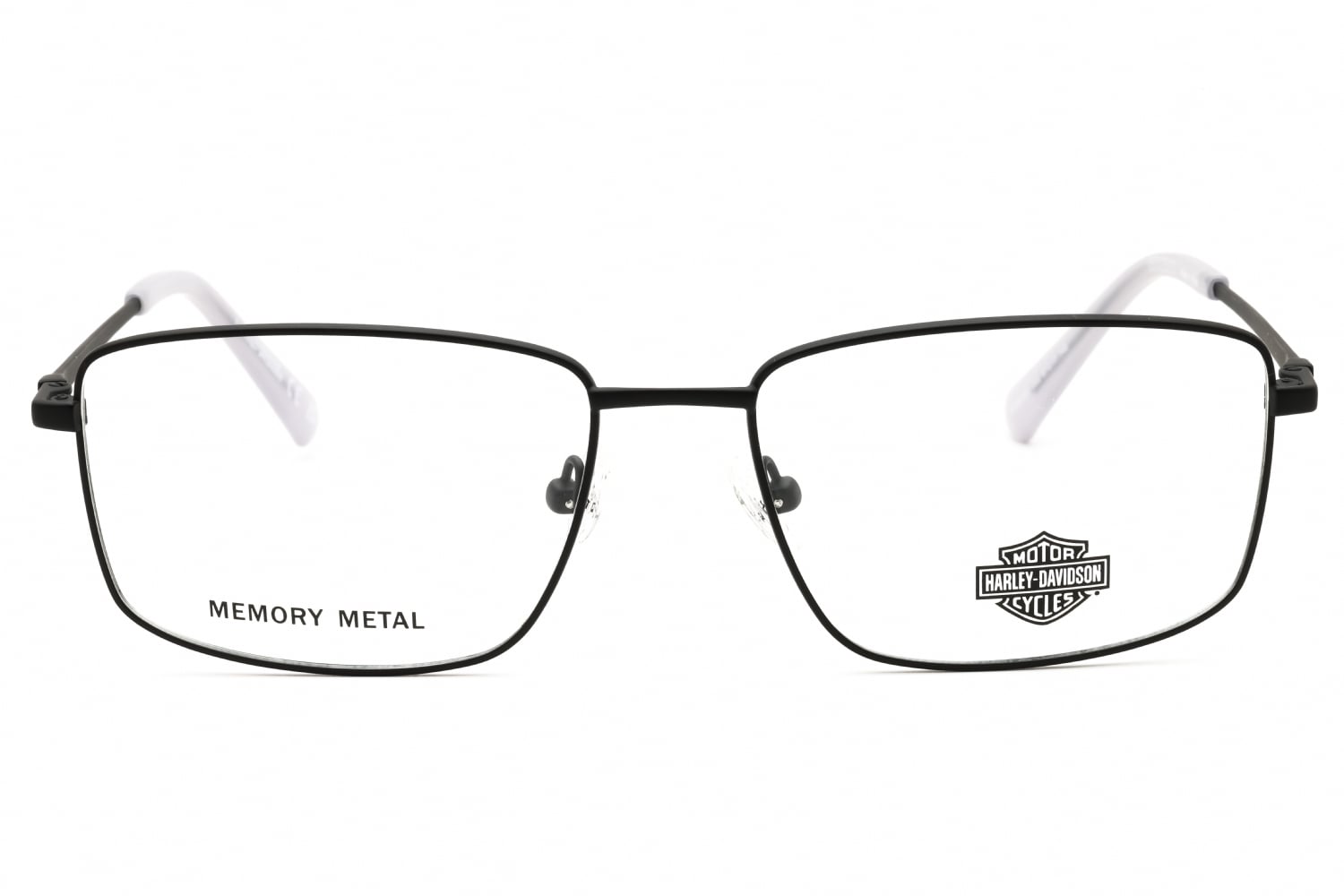 Harley Davidson HD50027 - Matte Black, Metal, Rectangle frame