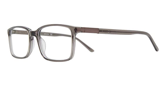 Elasta E 1647 - Grey Crystal, Acetate, Rectangle frame