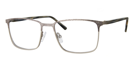 Liz Claiborne CB 275 - Antique Brown, Stainless Steel, Rectangle frame