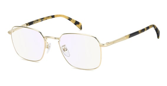 David Beckham DB 1204 - Hm22y Gd Honey H, Metal, Geometric frame