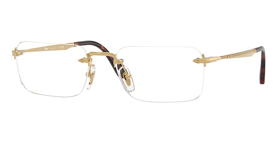 Persol PO1030V LUC - Gold, Metal, Rimless frame