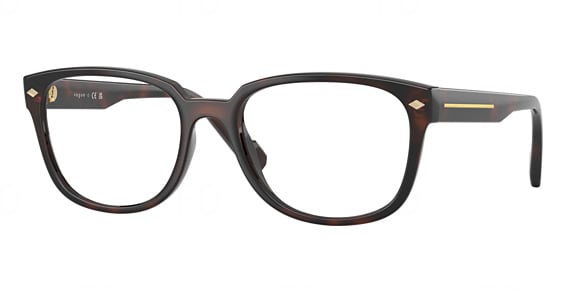 Vogue VO5755 - Brown Havana, Acetate, Mixed Shapes frame