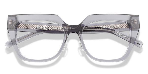 KITS Jain Alpha Lift-off™ - Transparent Light Grey, Acetate, Cat Eye frame