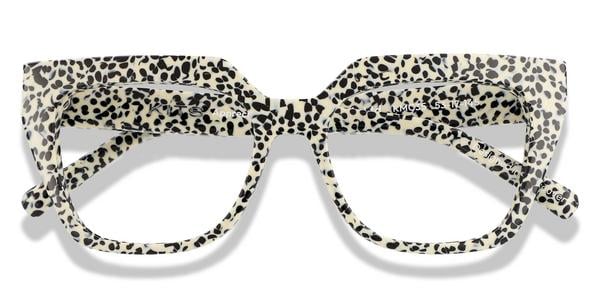 KITS Jain Ltd - Black / Off White, Acetate, Cat Eye frame