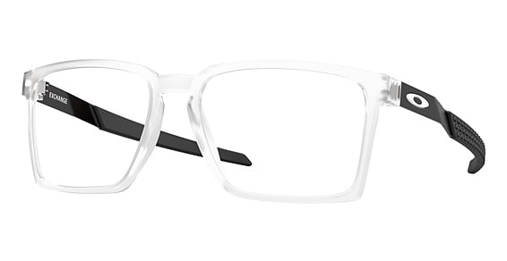 Oakley OX8055 EXCHANGE - Matte Clear, Acetate, Rectangle frame
