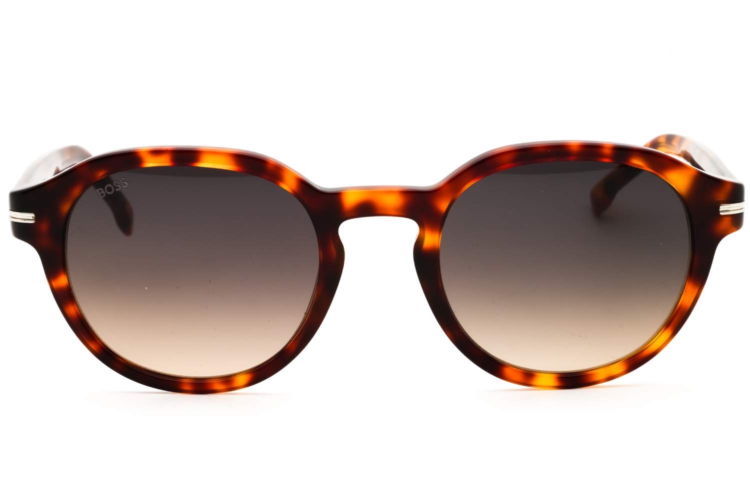 Hugo Boss BOSS 1721/S - BRW Havana, Plastic, Round frame