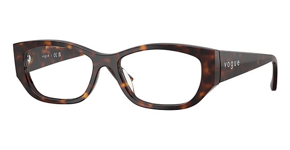 Vogue VO5640U - Dark Havana, Plastic, Oval frame