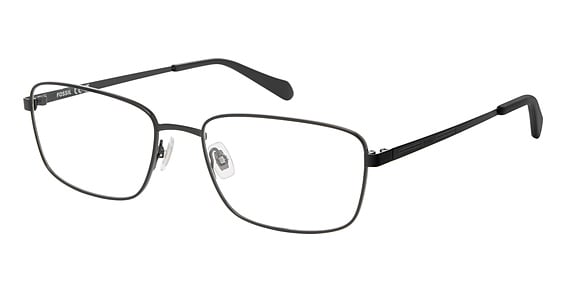 Fossil FOS 7222/G - Black, Metal, Rectangle frame