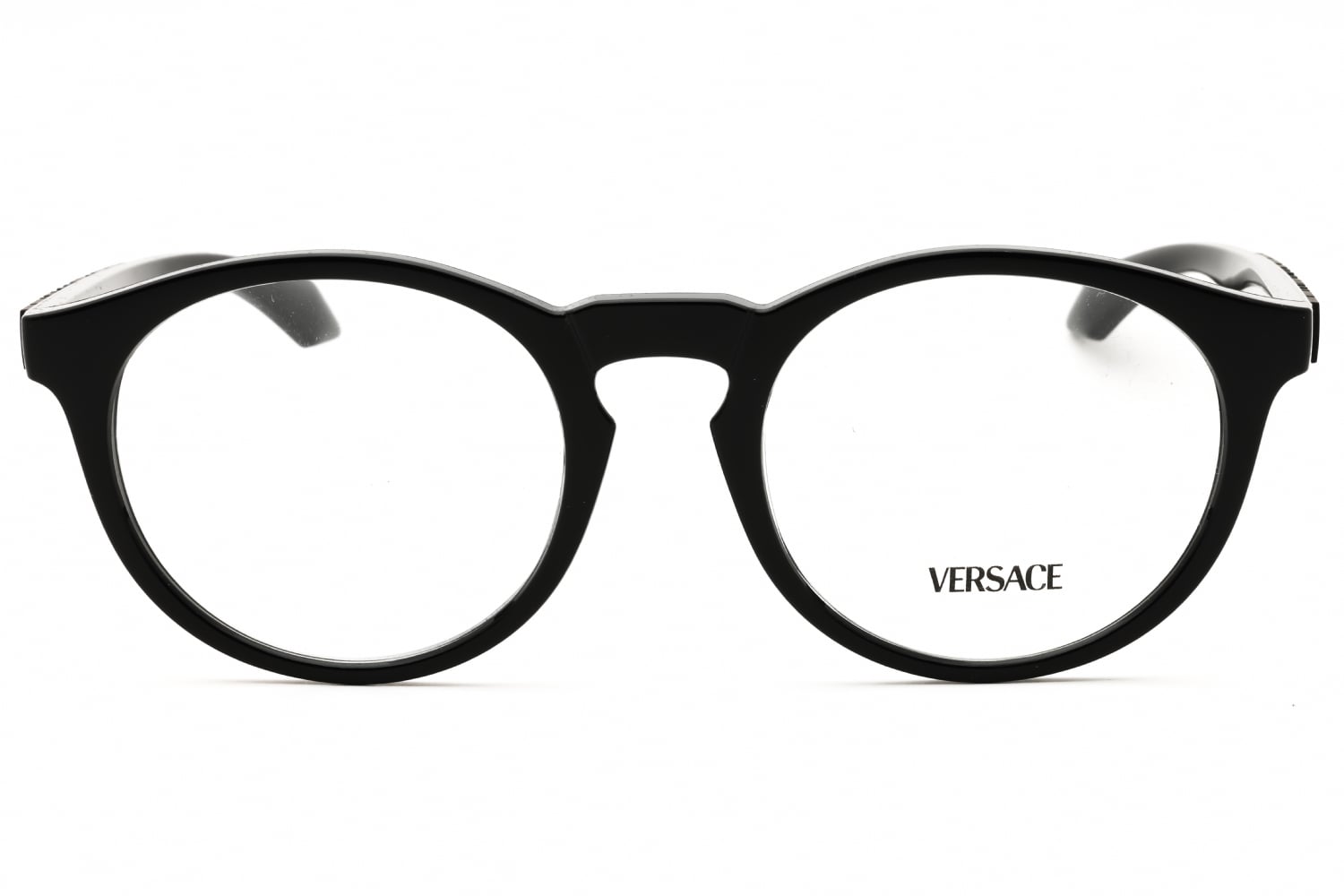 Versace 0VE3355U - Black, Plastic, Round frame