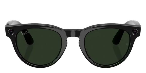 Ray-Ban RW4013 HEADLINER Meta Gen2 - Black, Plastic, Round frame