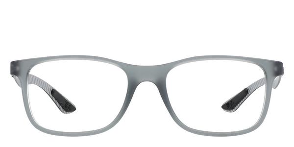 Ray-Ban RX8903 - Matte Transparent Grey, Acetate, Rectangle frame
