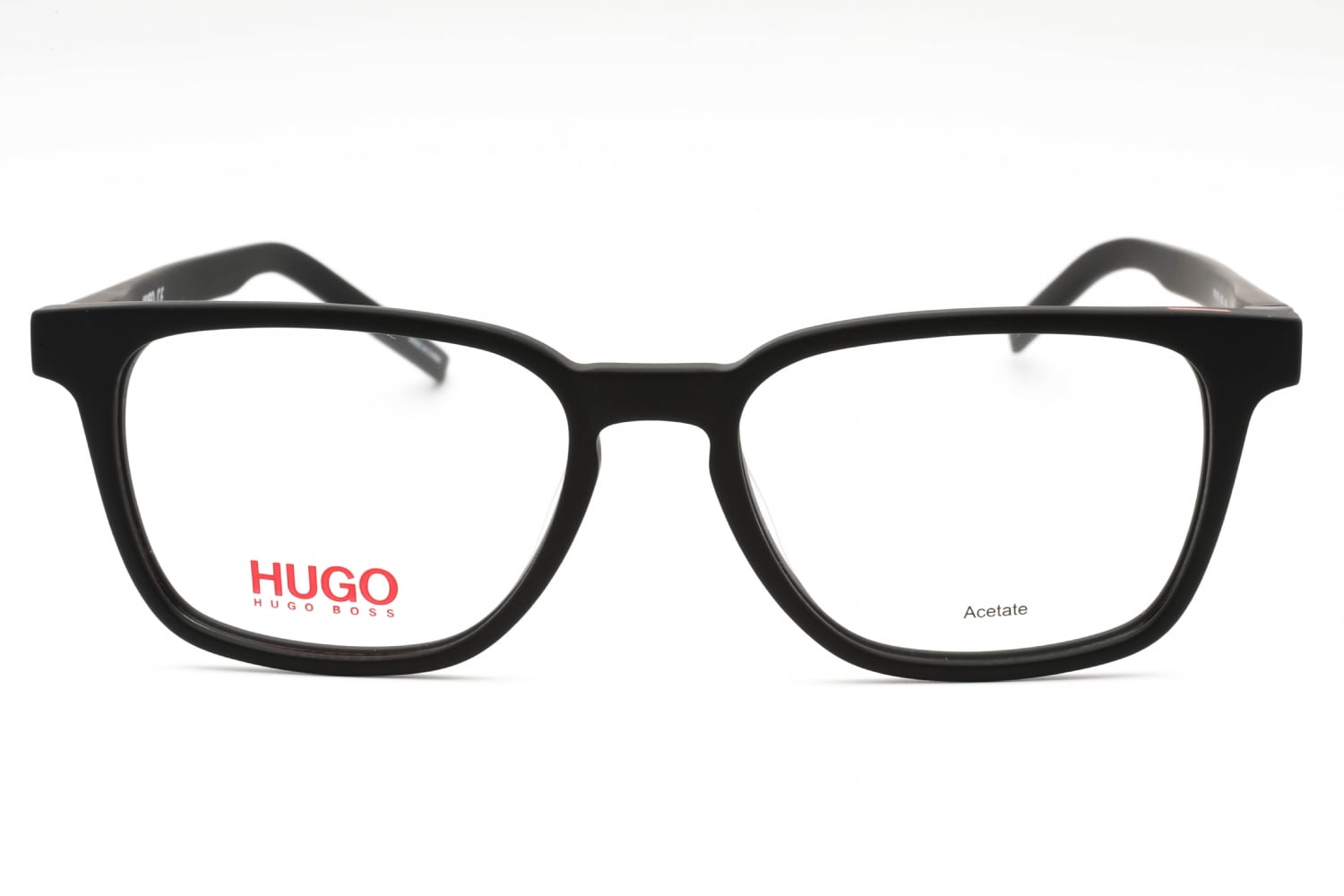 HUGO HG 1130 - Matte Black, Plastic, Rectangle frame